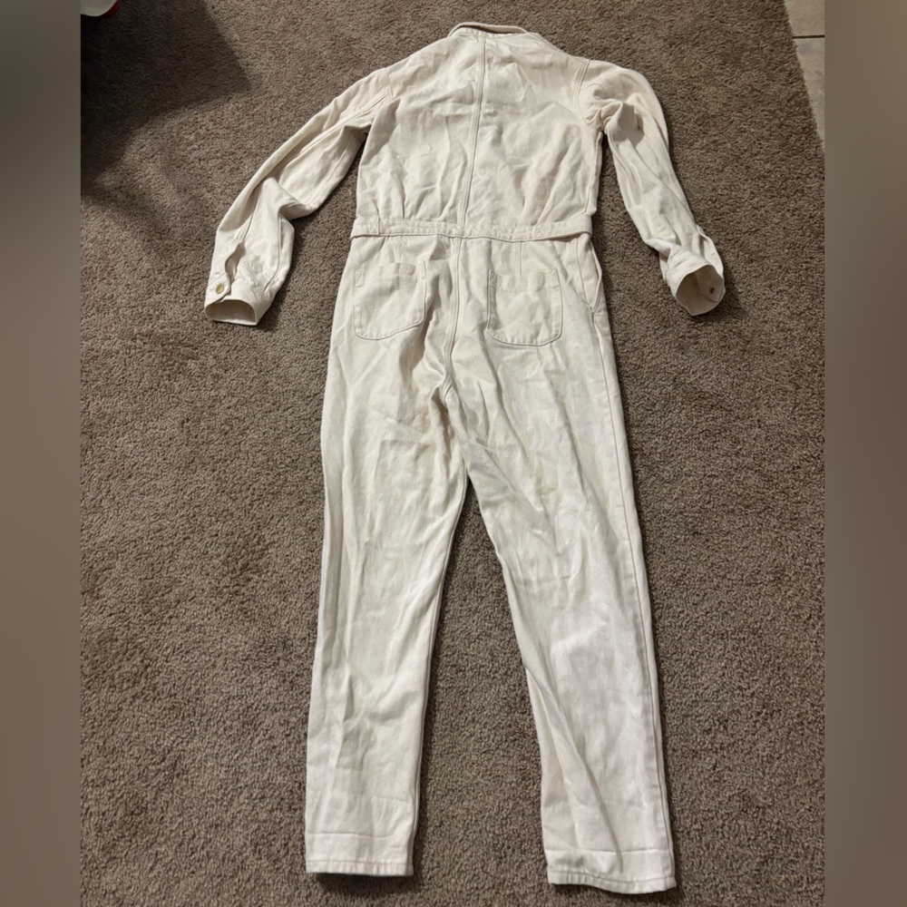 Triarchy Denim Jumpsuit Size Medium - Picture 3 of 9